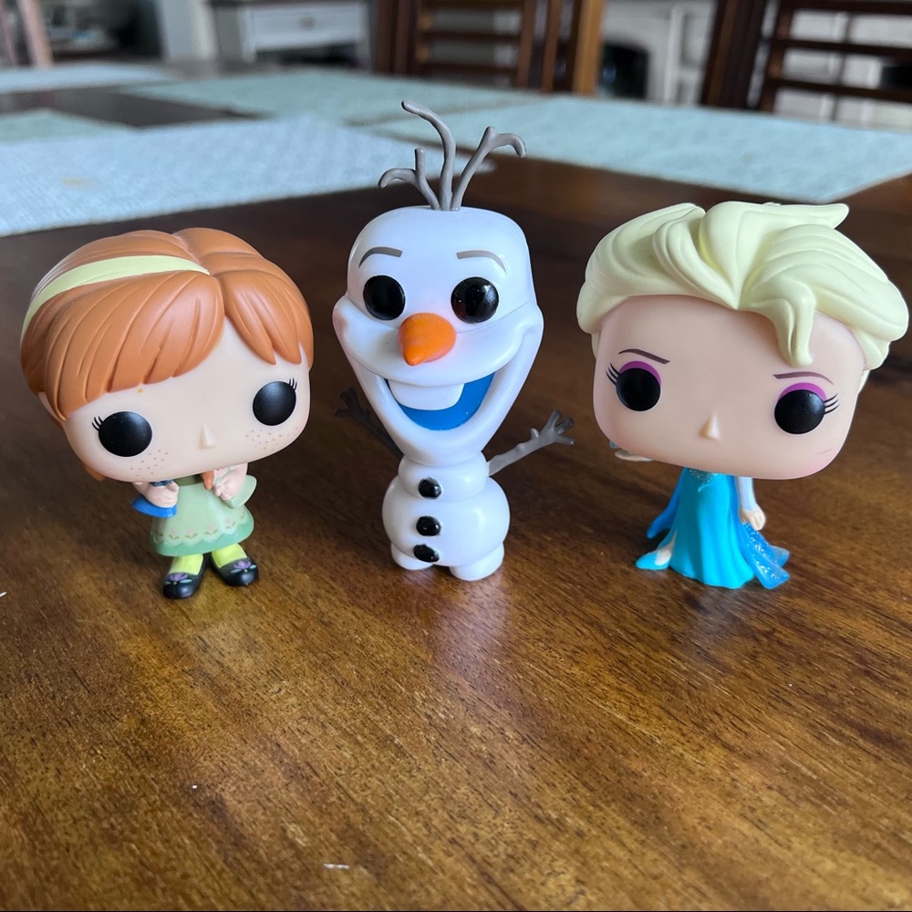 Funko POP Disney Frozen. Anna, Elsa and Olaf.